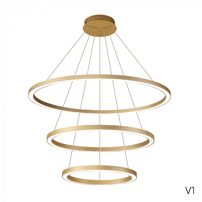 Люстра Crystal Lux FORTUNA SP158W LED GOLD