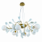 Люстра NewRgy 2740A/6 SPAY PAINT BRASS+WHITE