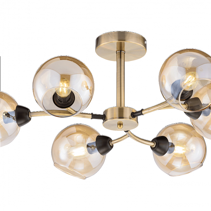 Люстра Sfera Sveta 74361/6 BRONZE+BLACK