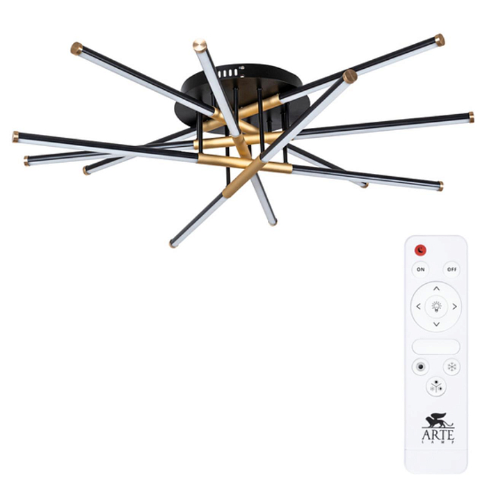 Люстра потолочная ARTE LAMP A2199PL-6BK