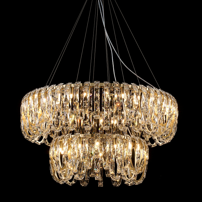 Люстра NewRgy NW087-ф1000+600*H450(1200) BRONZE