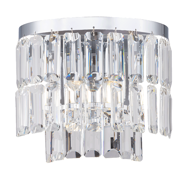 Бра NewRgy W2752R/2A CHROME+CLEAR