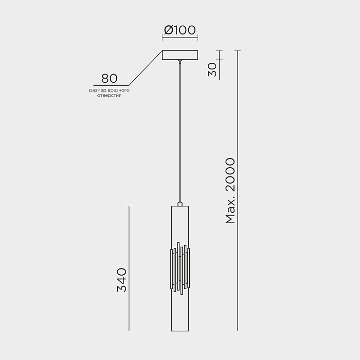 Светильник  ML.88987.1 GD