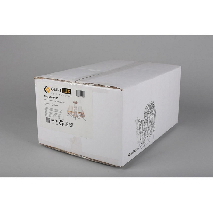 Люстра потолочная Omnilux OML-28407-05