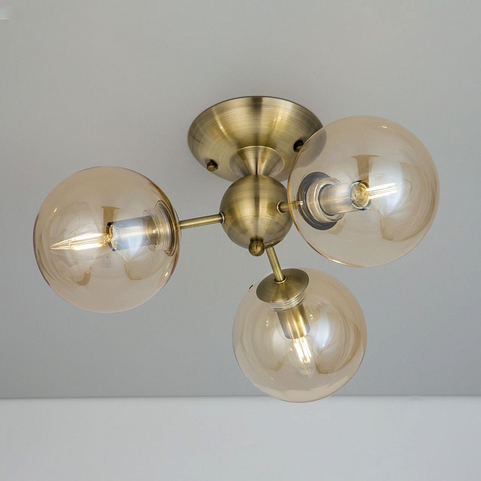 CL102133 Томми Бронза Св-к Люстра Люстра потолочная  CL102133