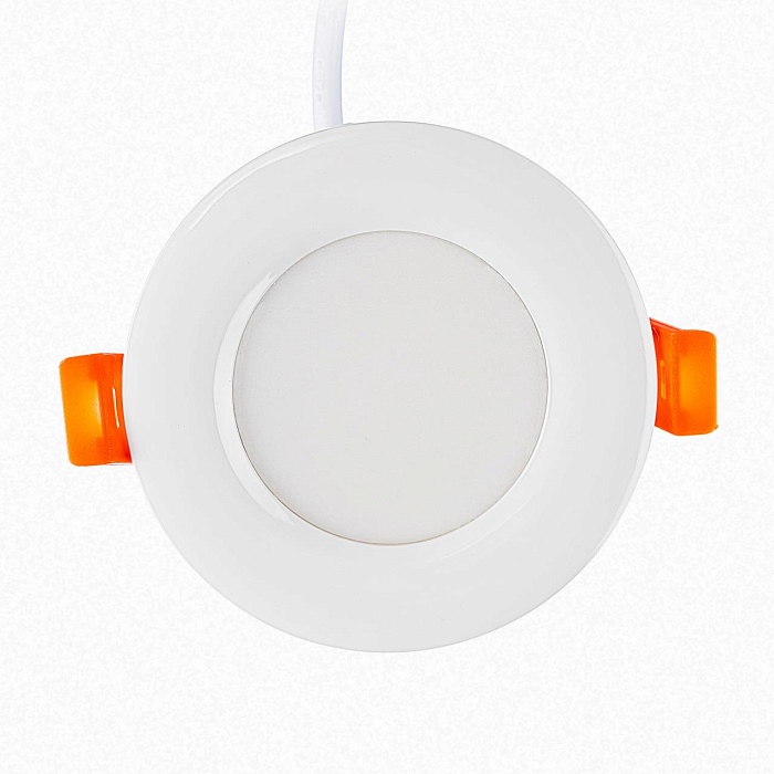 CLD008010 Акви Белый Св-к Встр. 5W*3500K Светильник встраиваемый  CLD008010