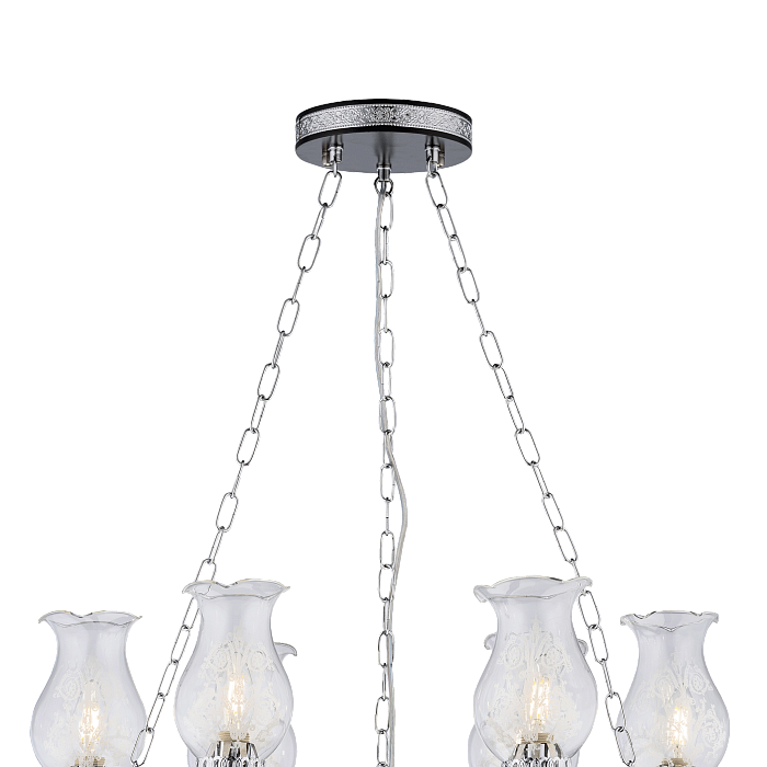 Люстра подвесная Sfera Sveta 85649/6B WENGUE+CH