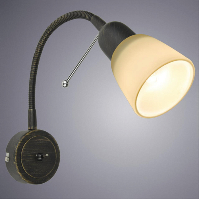 Бра на 1 лампу ARTE LAMP A7009AP-1BR