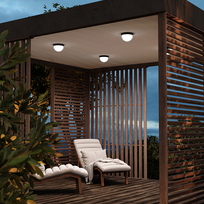 Светильник Outdoor O438CL-L12GF3K