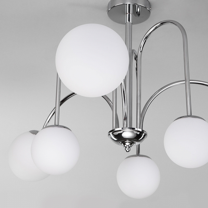 Светильник потолочная Eurosvet 30177/6 хром