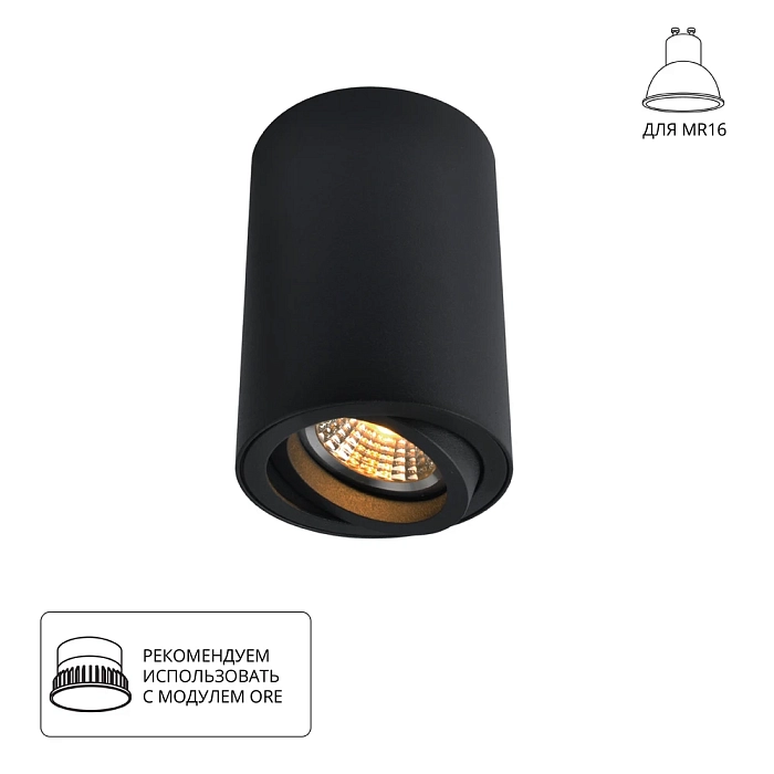 Светильник ARTE LAMP A1560PL-1BK