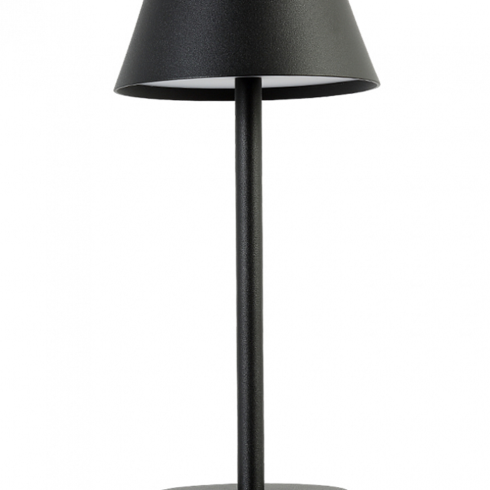 Настольная лампа интерьерная Crystal Lux SANTA LG1 BLACK
