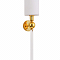 Бра Crystal Lux MIRABELLA AP1 GOLD/WHITE