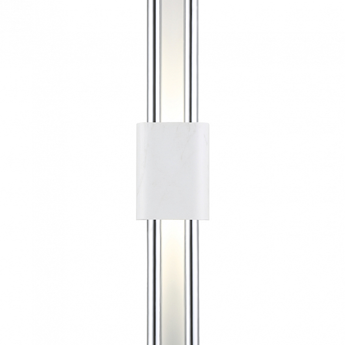 Бра Crystal Lux CARTA AP6W LED WHITE/CHROME