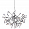 Светильник подвесная Crystal Lux EVITA SP63 BLACK/TRANSPARENT