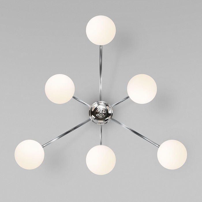 Светильник потолочная Eurosvet 30177/6 хром