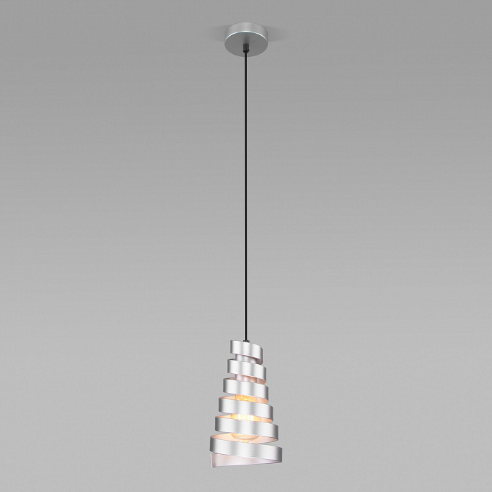 Люстра одинарный Eurosvet 50058/1 серебро