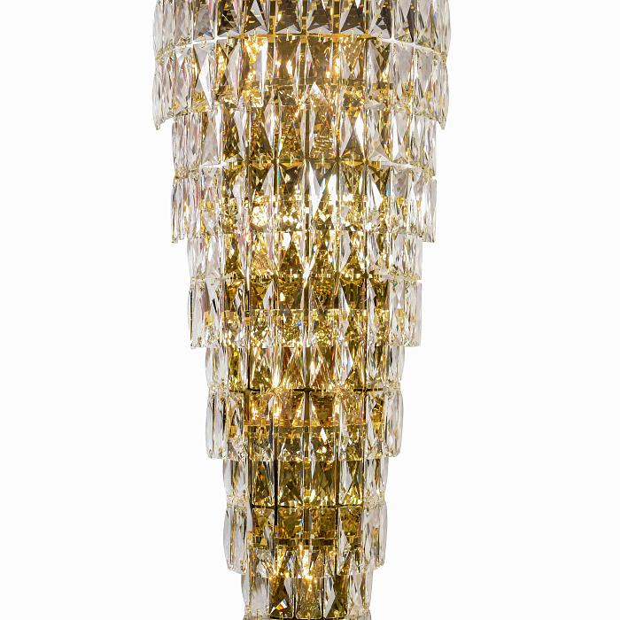 Светильник NewRgy W2805E/7+4A GOLD+CLEAR