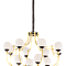 Люстра NewRgy 81822/8+4 BLACK+IMITATED GOLD