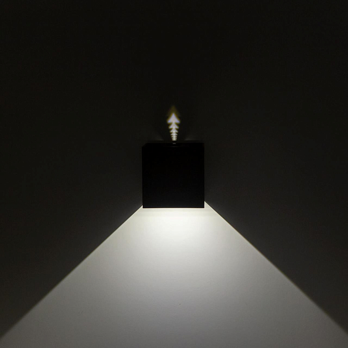 CL704061 Декарт-6 Черный Св-к Настенный Светильник светодиодное  CL704061