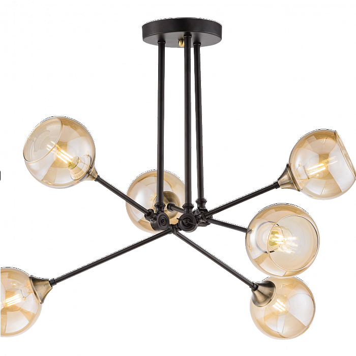 Люстра Sfera Sveta 4797/6 BK+AB