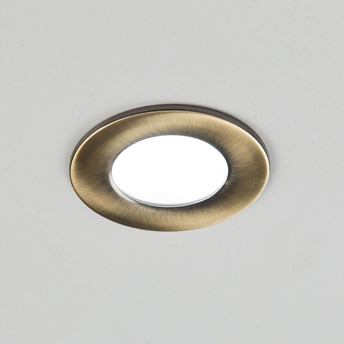 CLD008013 Акви Бронза Св-к Встр. 5W*3500K Светильник встраиваемый  CLD008013