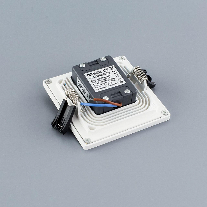 Светильник встраиваемый  CLD50K080