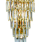 Бра NewRgy W2796E/4+3A GOLD+CLEAR