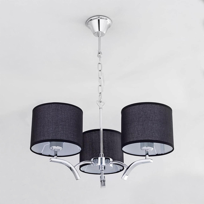 CL460132 Эвора Рондо Черный  Св-к Люстра Люстра подвесная  CL460132