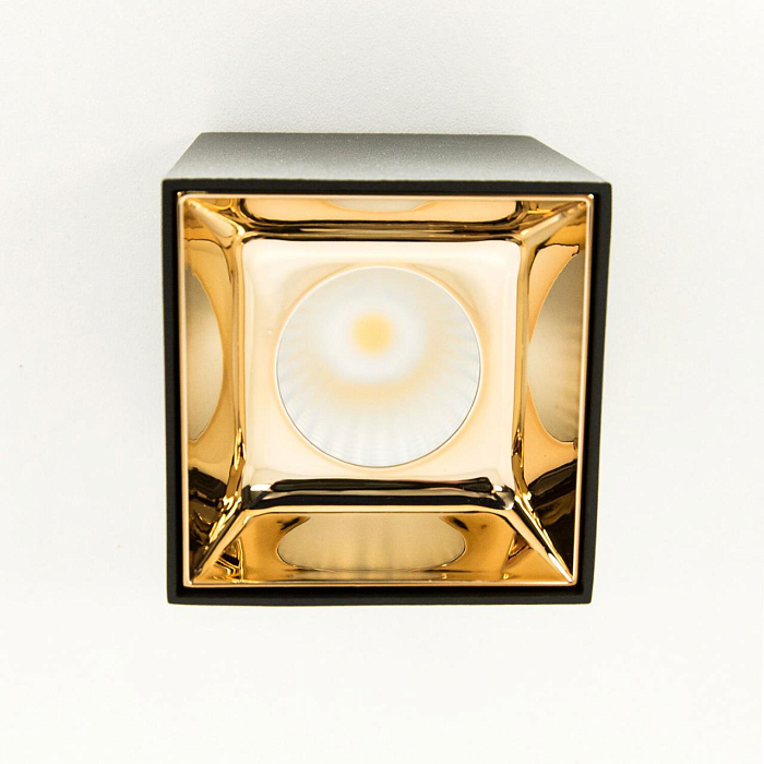 CL7440213 Старк Черный+Медь Св-к Потол. 12W*3500K Светильник накладной  CL7440213