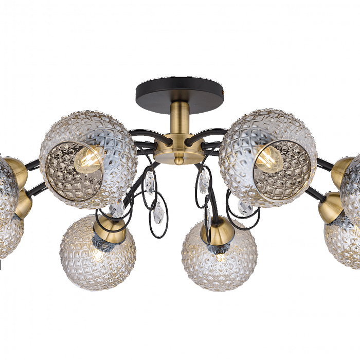 Люстра Sfera Sveta 40120MD/8 MBK+AB