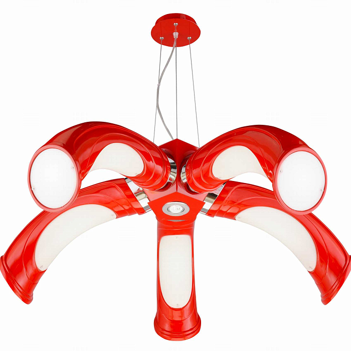 Люстра светодиодный Sfera Sveta 15101P/5 RED