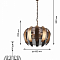Люстра подвесная Rivoli 4035-204