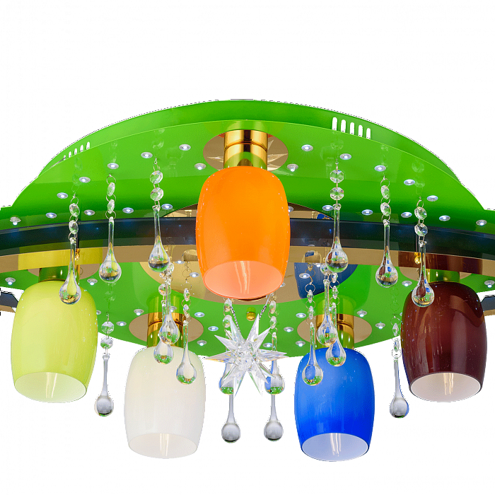 Люстра Sfera Sveta 8364/5+1 GN+GD MIX