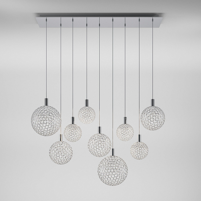 Люстра Eurosvet 90353/9 хром