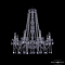Люстра подвесная Bohemia Ivele Crystal 1413/8/220/h-73 Ni