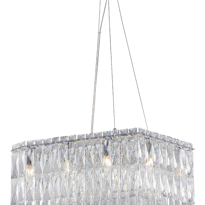 Люстра NewRgy 2651R/8A CHROME+SILVER+CLEAR