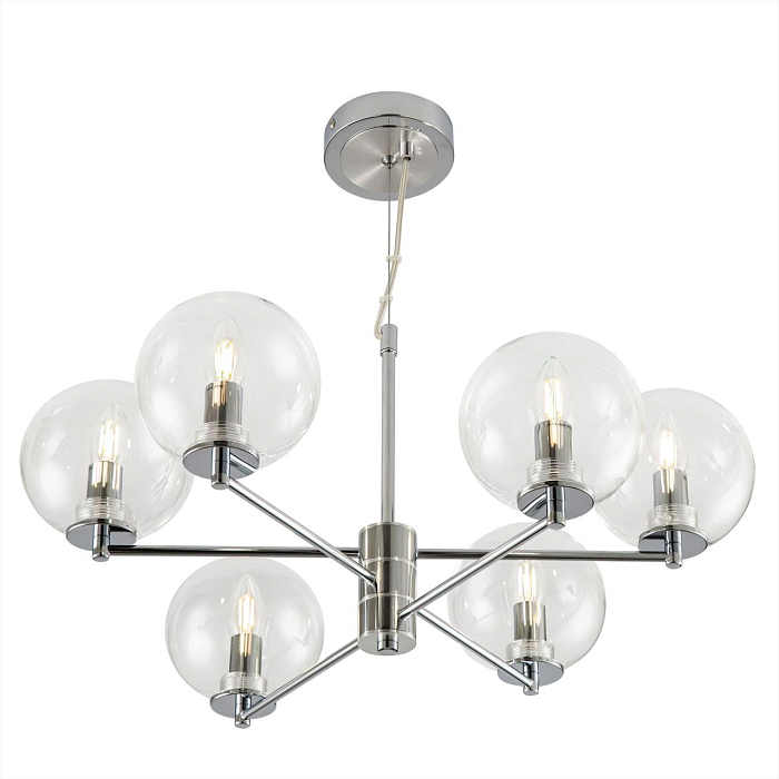 CL240161 Галлен Хром Св-к Люстра Люстра подвесная  CL240161