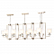 Люстра Crystal Lux NICOLAS SP12 L1600 GOLD/WHITE