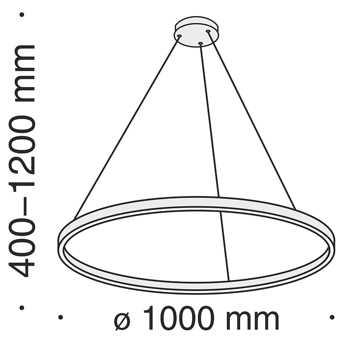 Светильник подвесная Maytoni MOD058PL-L54W4K