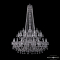 Люстра большая Bohemia Ivele Crystal 1403/20+10+5/400/h-164/2d Ni