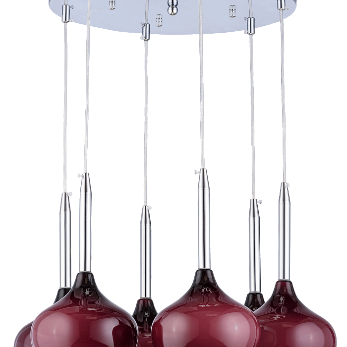 Светильник каскадный Sfera Sveta 5068/6 PURPLE