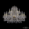 Люстра большая Bohemia Ivele Crystal 1403/12+6/240 G