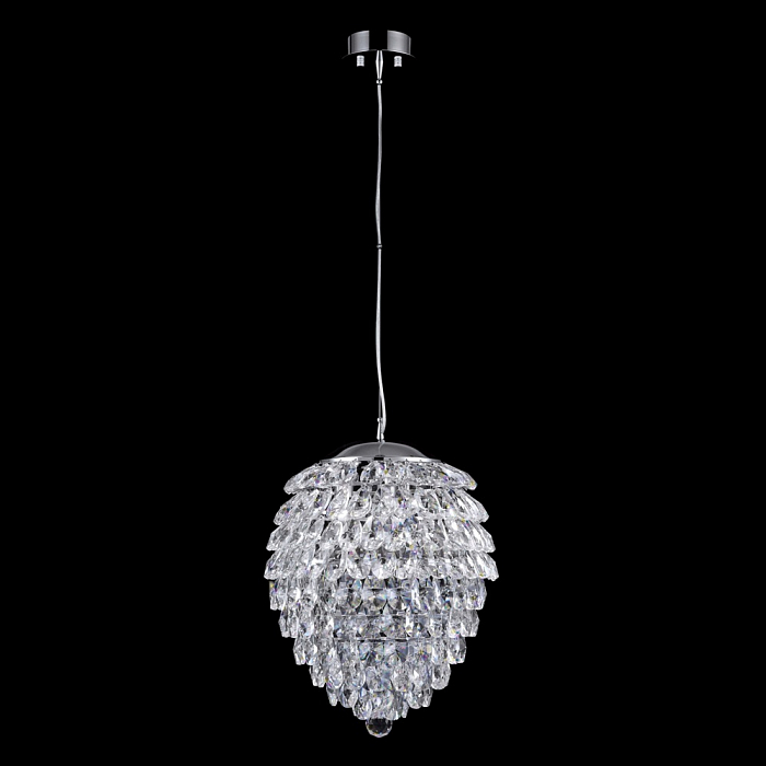 Светильник одинарный Crystal Lux CHARME SP6 CHROME/TRANSPARENT