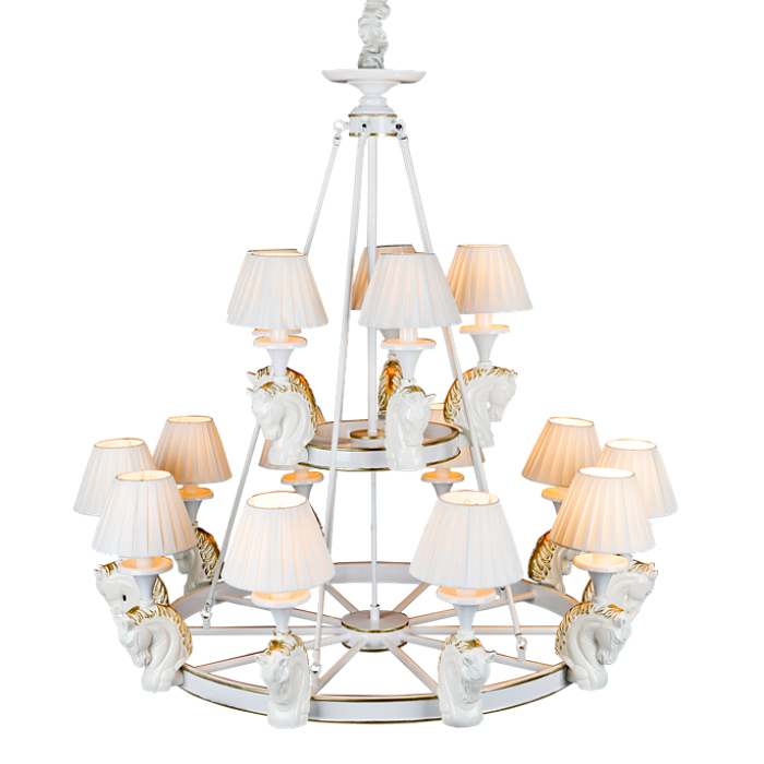 Люстра NewRgy 1958K/10+5 SWH+GD