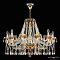 Люстра Bohemia Ivele Crystal 5413/12/300 G Amber/M-1F