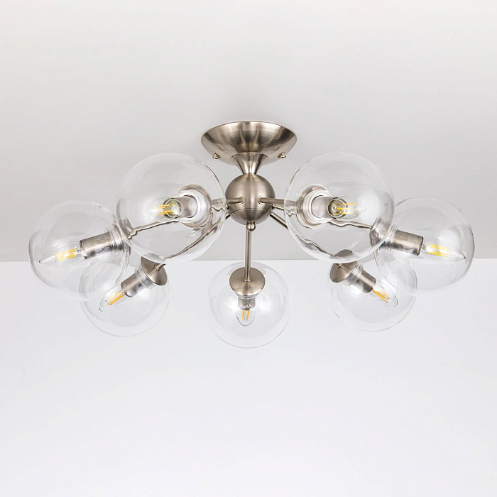 CL102171 Томми Хром Мат. Св-к Люстра Люстра потолочная  CL102171