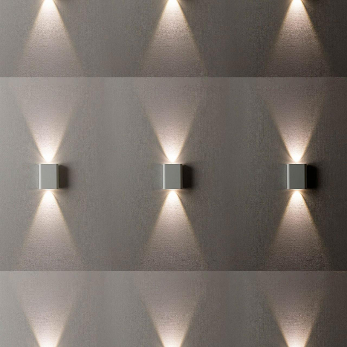 CL704400 Декарт Белый Св-к Настенный Светильник на 2 лампы  CL704400