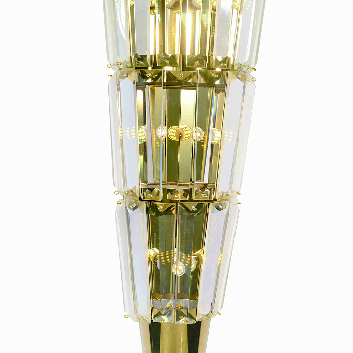 Светильник NewRgy W2800E/5A GOLD+CLEAR