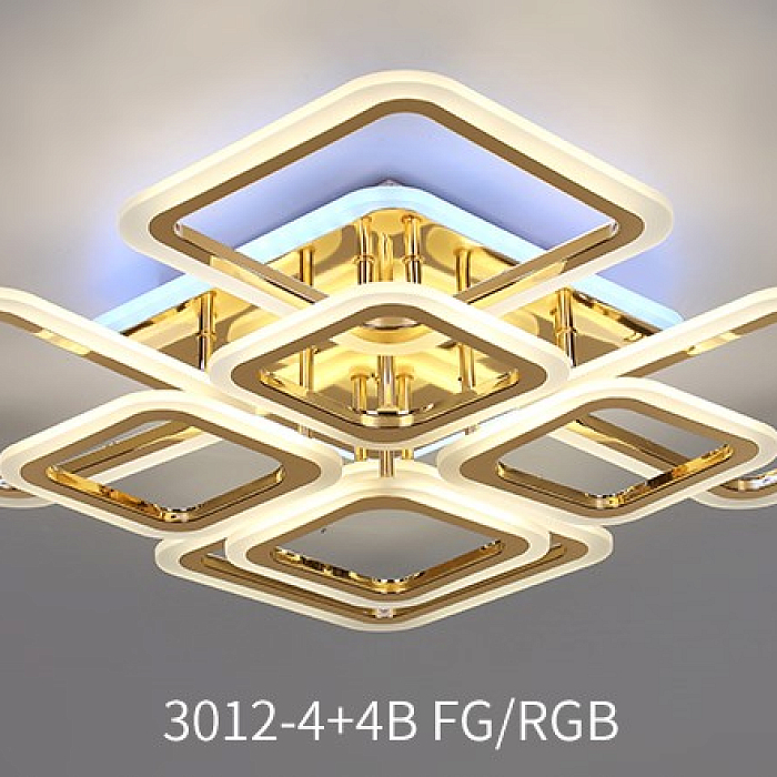 Люстра Sfera Sveta 3012/4+4B FGD+RGB
